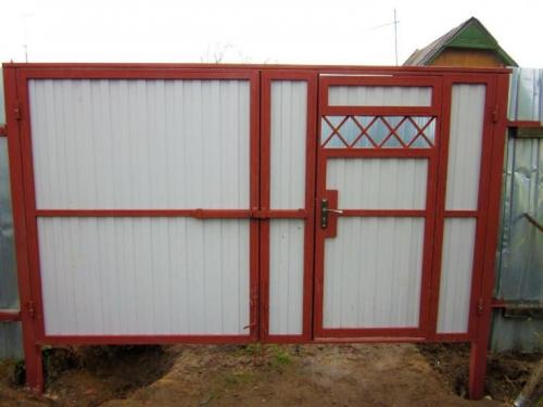 Фото хороших ворота для частного дома. (+89 фото) Красивые ворота для частных домов