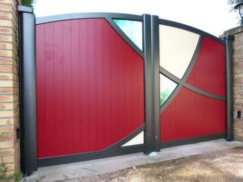 Красивые ворота для частного дома. Ворота для дома своими руками: поэтапная инструкция с описанием и советами, что можно сделать для загородного дома, 150 фото-идей