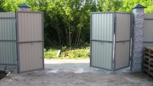 Въездные ворота для частного дома. Особенности 10 Въездные ворота для частного дома. Особенности 10