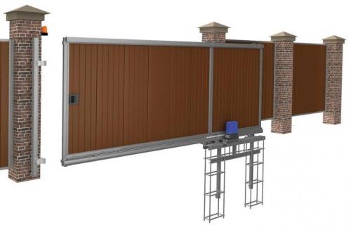 Монтаж секционных ворот Doorhan. Виды 06