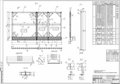 Чертеж металлических распашных ворот. Что понадобится для создания чертежа
