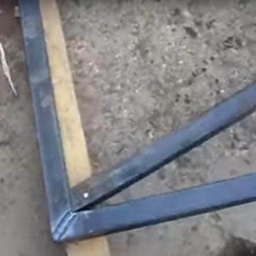 Как самому собрать гаражные ворота с калиткой. Виды конструкций 10 Как самому собрать гаражные ворота с калиткой. Виды конструкций 10