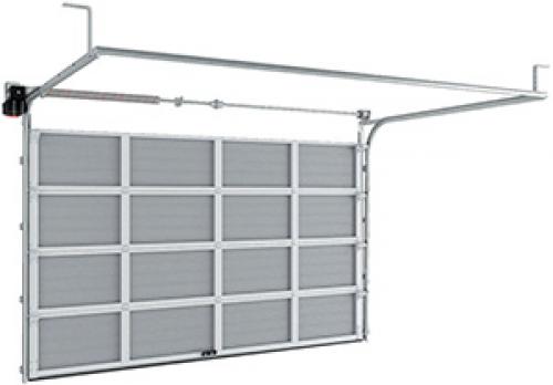 Противопожарные подъемно-секционные ворота с калиткой. Секционные 03 Противопожарные подъемно-секционные ворота с калиткой. Секционные 03