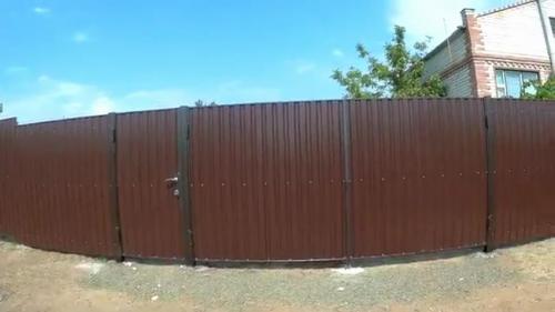 Ворота автоматические распашные, преимущества и недостатки 01