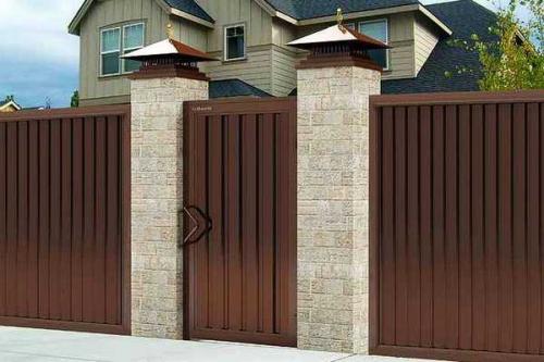 Лучшие чертежи ворот и калиток из профнастила. Виды калиток из профтрубы 02 Лучшие чертежи ворот и калиток из профнастила. Виды калиток из профтрубы 02