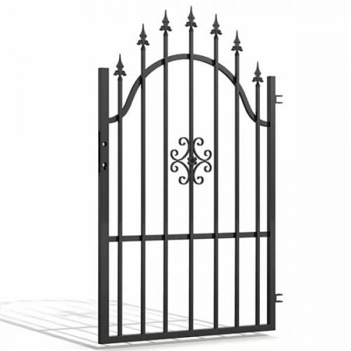 Лучшие чертежи ворот и калиток из профнастила. Виды калиток из профтрубы 03 Лучшие чертежи ворот и калиток из профнастила. Виды калиток из профтрубы 03