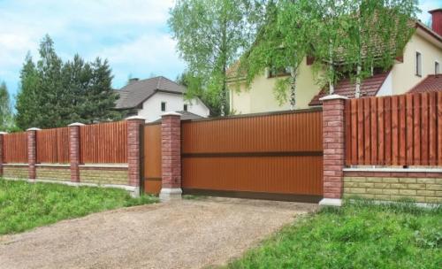 Автоматические ворота для дома. Особенности откатных и распашных ворот