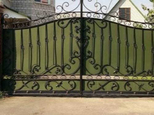 Калитка из профнастила своими руками. Подготовка деталей для рамы 08