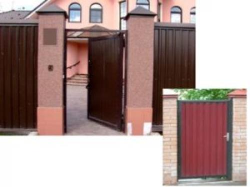 Калитка из профнастила своими руками. Подготовка деталей для рамы 03