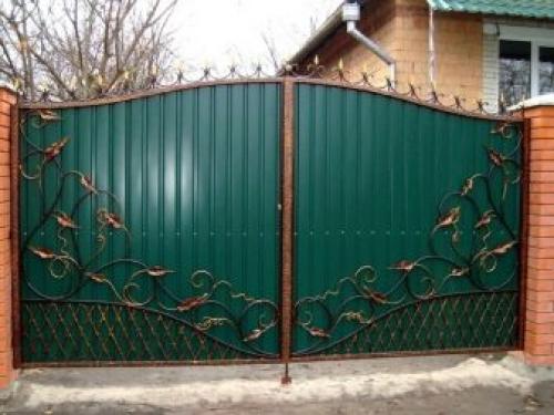 Калитка из профнастила своими руками. Подготовка деталей для рамы 10