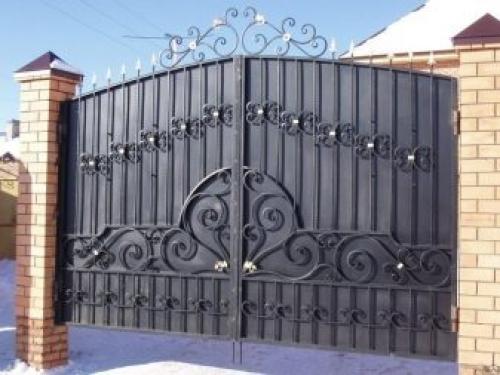 Калитка из профнастила своими руками. Подготовка деталей для рамы 11