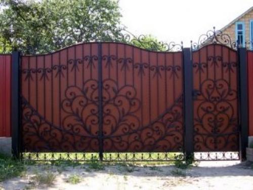 Калитка из профнастила своими руками. Подготовка деталей для рамы 09