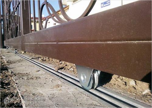 Ворота на участок своими руками. Типы ворот и их отличительные особенности 04