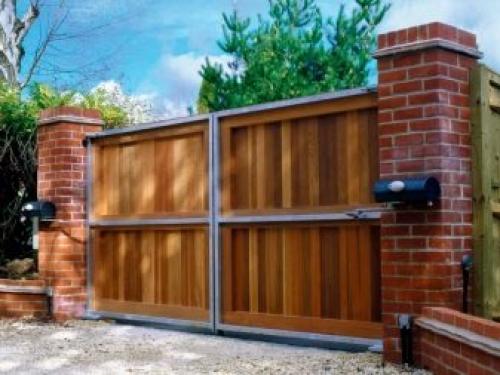 Самодельная автоматика для распашных ворот гаража. Принцип функционирования автоматики 05