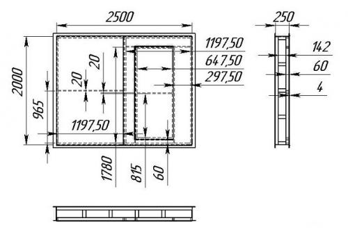 Гаражные ворота с калиткой. Почему в гаражных воротах калитка, а не дверь, и зачем она?