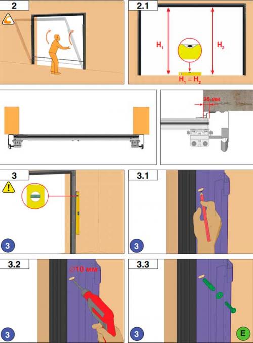 Монтаж секционных ворот doorhan rsd01. Инструкция по монтажу секционных ворот RSD01. Часть 1