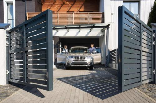 Какие въездные ворота выбрать. Основные виды ворот 02