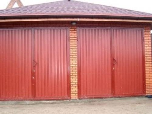 Бюджетные распашные ворота для гаража своими.. Материалы 03