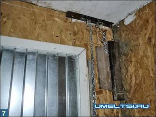 Самые простые подъемные ворота. Подъемные гаражные ворота