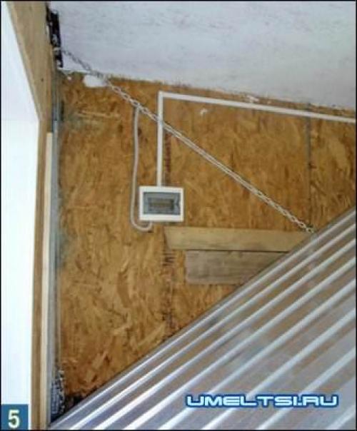 Самые простые подъемные ворота. Подъемные гаражные ворота