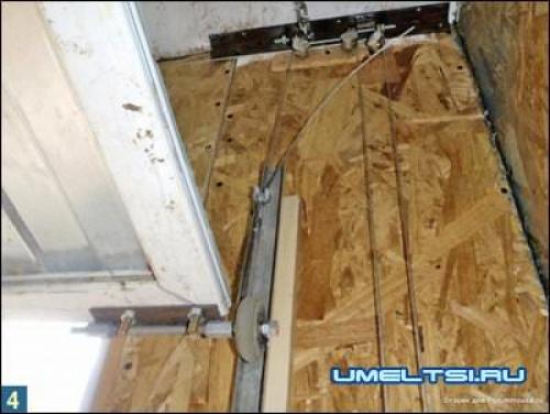 Самые простые подъемные ворота. Подъемные гаражные ворота