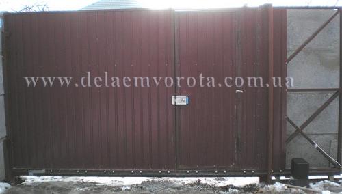 Конструктивные особенности откатных ворот. Ворота откатные своими руками (57 фото): виды, особенности устройства и монтажа 12 Конструктивные особенности откатных ворот. Ворота откатные своими руками (57 фото): виды, особенности устройства и монтажа 12