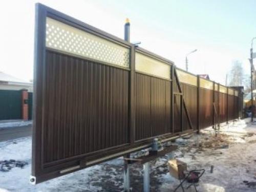 Что такое откатные ворота. Откатные ворота: важные лайфхаки 05 Что такое откатные ворота. Откатные ворота: важные лайфхаки 05