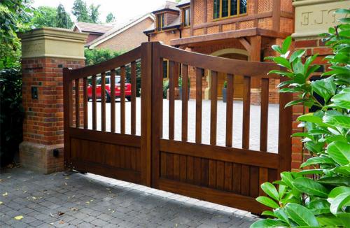 Калитка и ворота из дерева. Ворота из дерева – выбираем лучшие варианты для частного дома