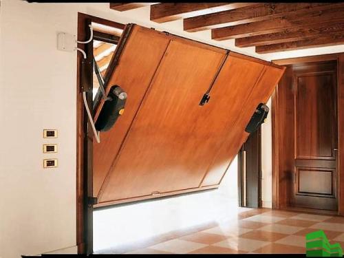 Чертёж подъёмных гаражных ворот. Подъемные ворота для гаража