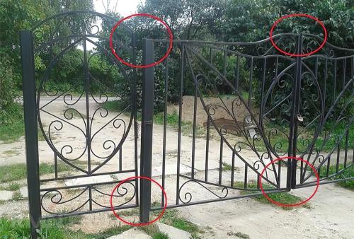 Сделать калитку своими руками. Изделие из профнастила 11 Сделать калитку своими руками. Изделие из профнастила 11