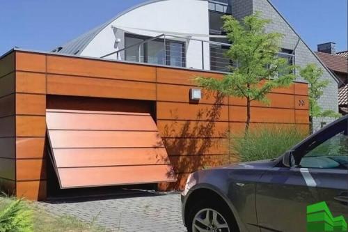 Высота ворот в гараж. Стандартный размер гаражных ворот