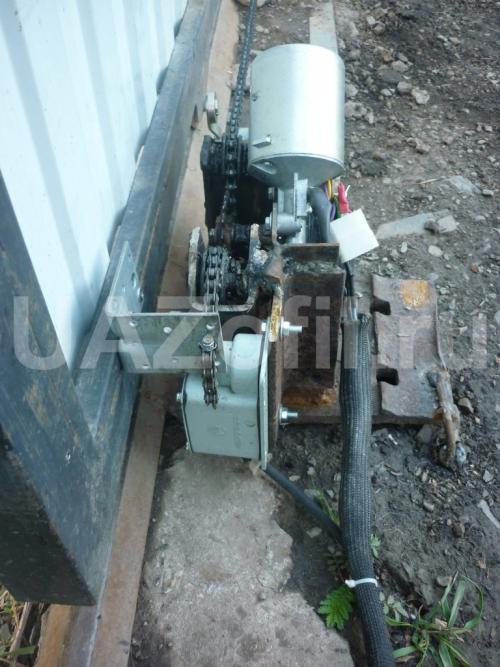 Автоматика для откатных ворот своими руками 12 вольт. Привод для откатных ворот своими руками. (Фото+Видео)